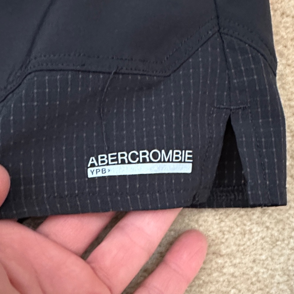 abercrombie kids Black Stretch Athletic Shorts - Picture 4 of 4